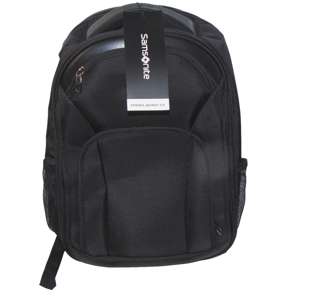 Samsonite Fanueil Quincy 2.0 Laptop Backpack Black 15.6" Business Travel NWT